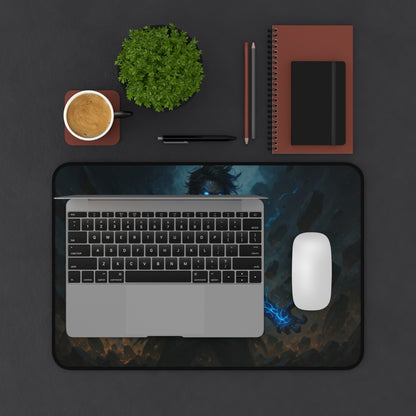 Electric Power Desk Mat - Perfect for Gamers, Office Decor, or a Unique Gift, Computer Mouse Pad, Home Office Accessory, Game Room Decor,
