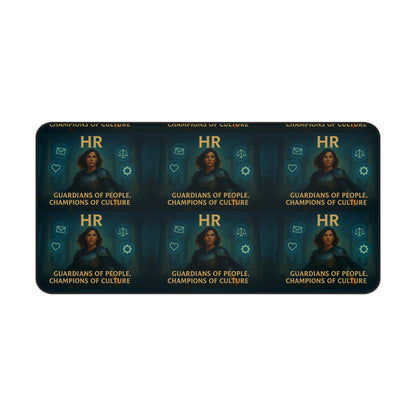 Empowering Desk Mat - Guardians of People, Champions of Culture | Office Gift, Home Office Decor, Motivational Mat, HR,