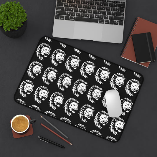 Lion Desk Mat - Stylish Office Decor for Animal Lovers