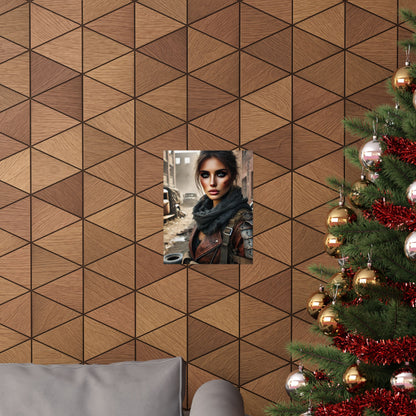 Bring the Wasteland to Your Walls – Matte Vertical Poster by Arctic Threadworks