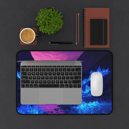 Enchanted Crystal Desk Mat | Aesthetic Desk Accessory for Gamers & Creatives, Gift for Holidays, Home Office Decor, Unique Stationery