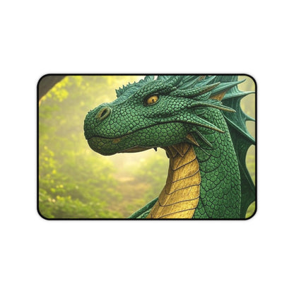 Fantasy Dragon Desk Mat - Gaming Office Decor, Unique Gift for Creatives, Home Office Accessories, Perfect for Student or Gamer, Table