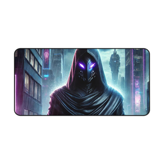 Wraith Cyberpunk Desk Mat – Elevate Your Space with Stealth and Style